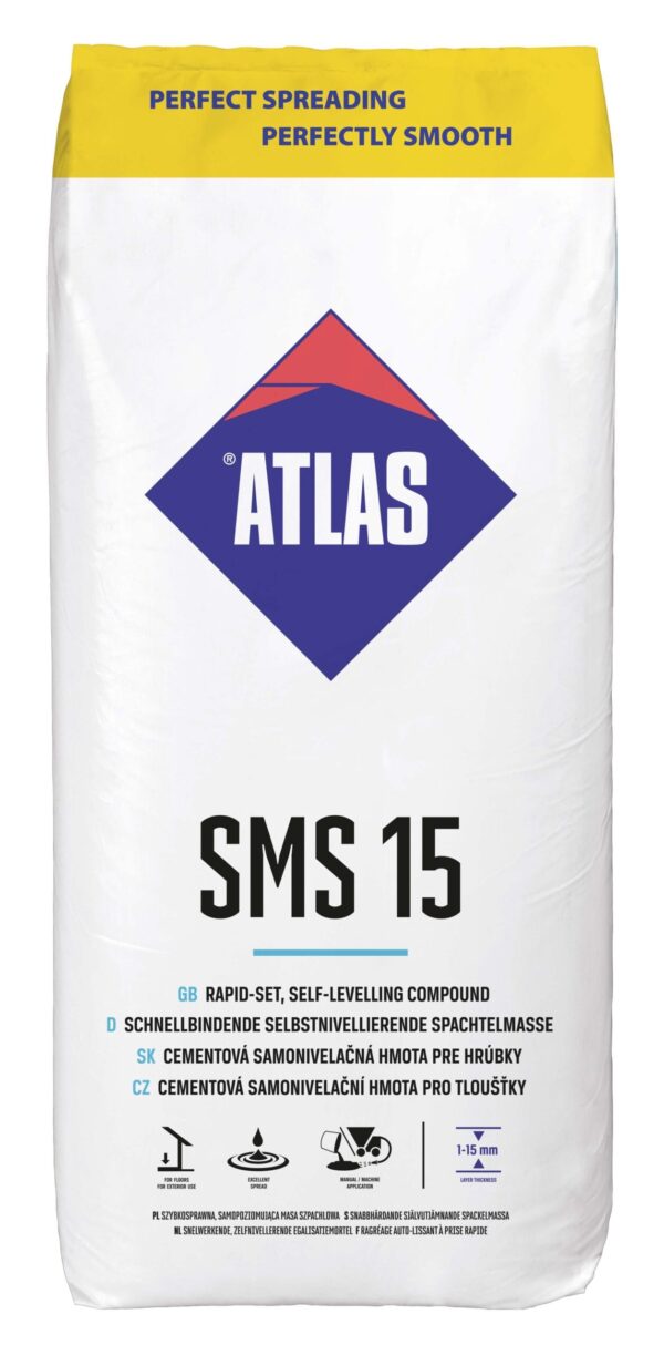 Atlas SMS 15 Flytspackel Slow 25kg