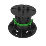 Justerbara Plast Piedestals fötter - 10 cm