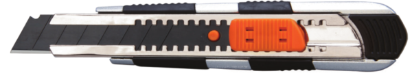 Gummerad platt metallkniv