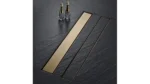 Golvbrunn Linjeavlopp NEOX PRO BRUSH GOLD 100 - Bild 2