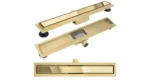 Golvbrunn Linjeavlopp NEOX GOLD 100