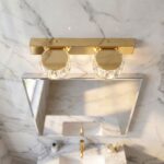 BADRUMSVÄGGLAMPA LED APP1937-2W GOLD - Bild 4
