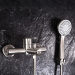 Badkarsblandare Ontario Borstad Nickel - Bild 4