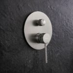 Inbyggd duschset Lungo Stripe Borstad Nickel + BOX - Bild 4