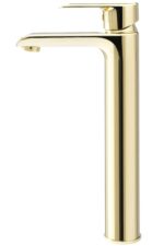 Hög Blandare till Handfat BLOOM Guld - Bild 4