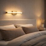 BADRUMSVÄGGLAMPA LED 42CM APP1851-1W BRUSH GOLD - Bild 6