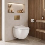 Vägghängd WC-skål Carlo Mini Rimless Flat - Bild 7