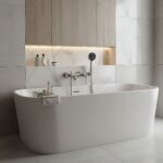 Badkarsblandare FOSTER Borstad Nickel - Bild 8