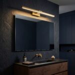 Badrum vägg LED-lampa APP1865-1W 80 cm BRUSH GOLD - Bild 5