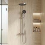 Duschset Lungo Stripe Borstad Nickel - Bild 4