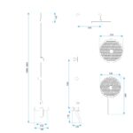 Duschset DROP Titan - Bild 10