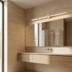 Badrum vägg LED-lampa SWE045-1W 80 cm GOLD - Bild 7