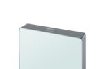Utanpåliggande fixtur WC frostat glas Fix-Frame Glass Milky - Bild 4