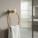 Badrumskrok Ring 81307 Virro Borstad guld - Bild 6