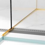 Fallprofil för glas vänster 170 cm Guld - Bild 2