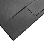 Duschkar Bazalt Long Svart 80x100 - Bild 5
