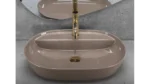 Fristående tvättställ Stella Beige - Bild 2