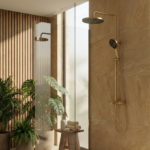 Duschset Lungo Stripe Borstad Guld - Bild 8
