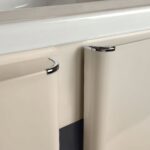 Badrumsmöbelset med tvättställ Tula 60 cm Beige - Bild 4
