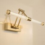 Badrum vägg LED-lampa APP1899-1W 40cm BRUSH GOLD - Bild 2