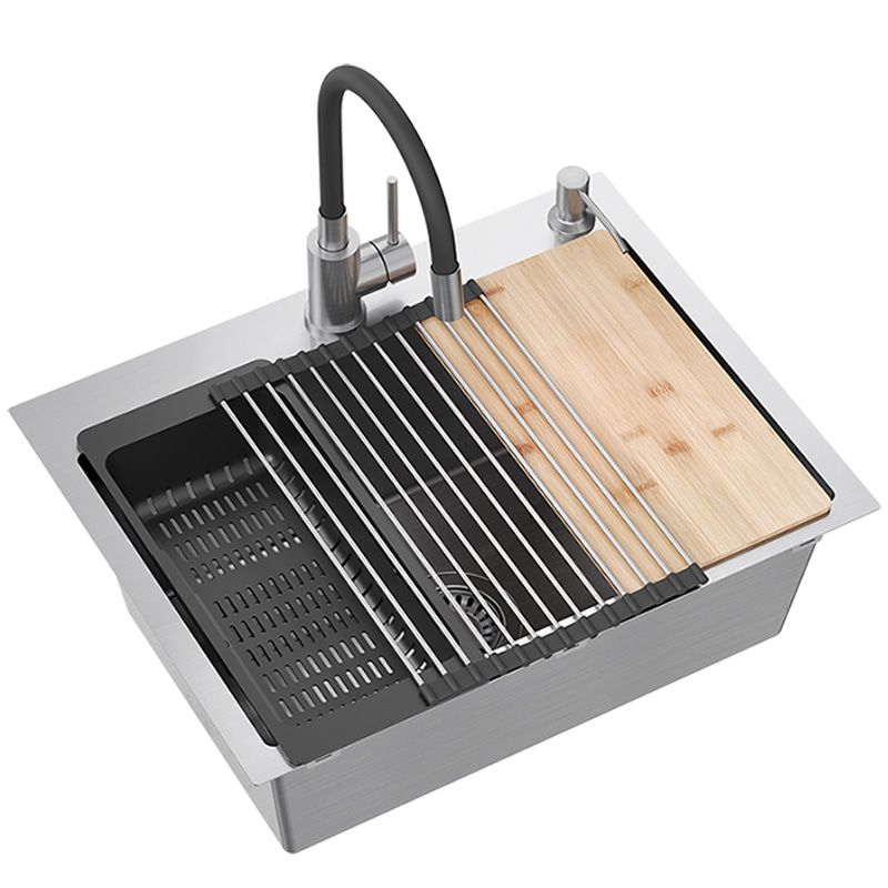 1c540131c652f242f462d2a4c5584c13.jpg Diskho i rostfritt stål LUKE 110 WORKSTATION Borstad nickel - Bild 1
