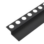 Fallprofil golv front 130 cm Svart - Bild 5