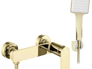 Duschblandare med handdusch Storm Guld