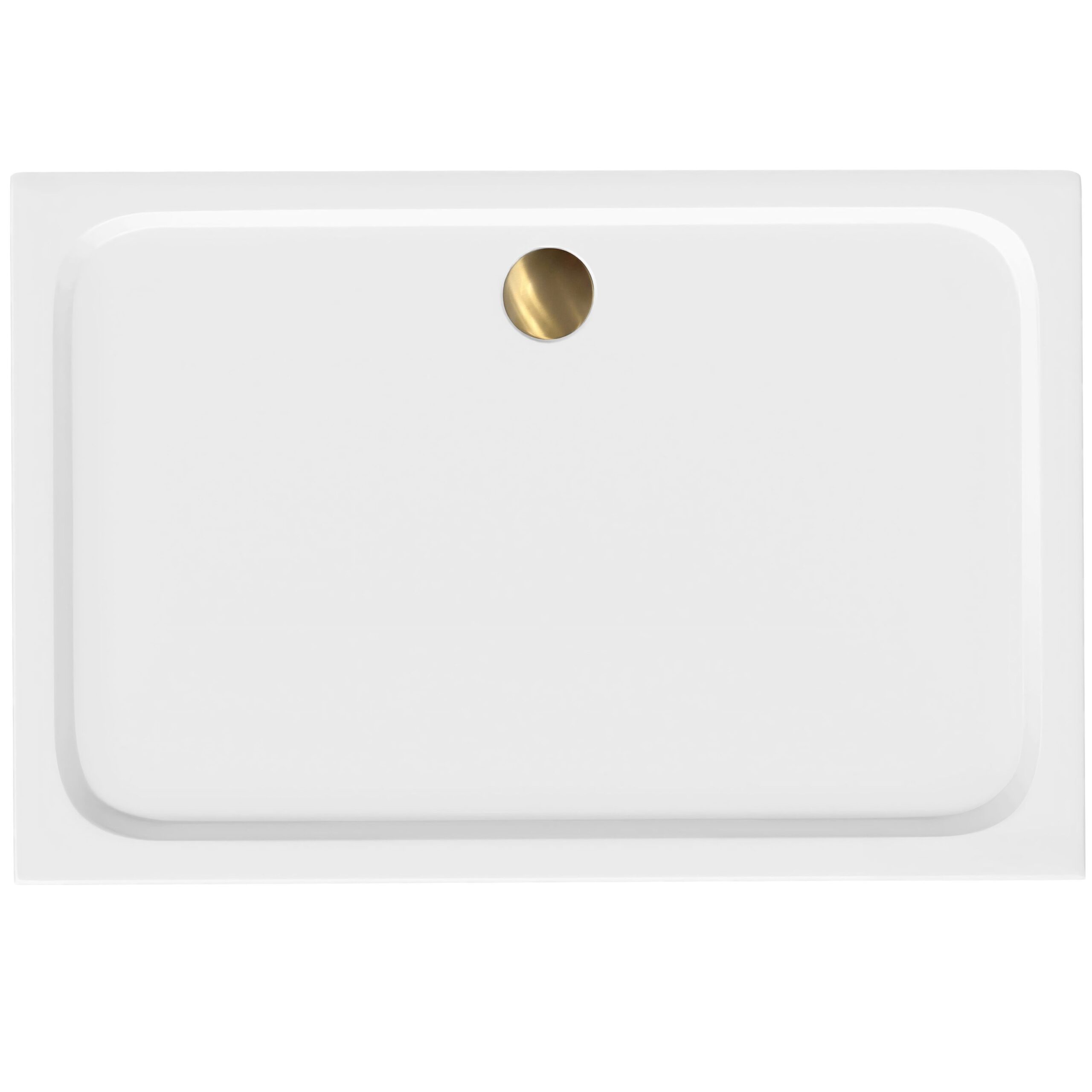 204d9363eb2ccfd04c19a516cb733c03.jpg Akrylbrost dusch Belmond vit 90x120 Borstad guld - Bild 1