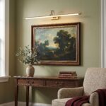 Badrum vägg LED-lampa SWE024-1W 80cm Borstad guld - Bild 7