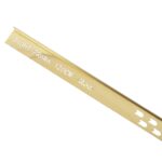 Badrumssockellist 120 cm Guld - Bild 2