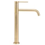 Handfatblandare LUGANO SLIM Guld Borstad Hög - Bild 3