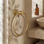 Badrumskrok Ring 81307 Virro Borstad guld - Bild 2