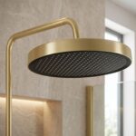 Zestaw natryskowy Prime Borstad guld - Bild 8