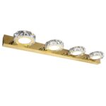BADRUMSVÄGGLAMPA LED APP1941-4W GOLD - Bild 11