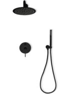 Inbyggd duschset Lungo SVART METALLIC + BOX - Bild 4