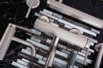 Badkarsblandare Argon Borstad Nickel - Bild 10