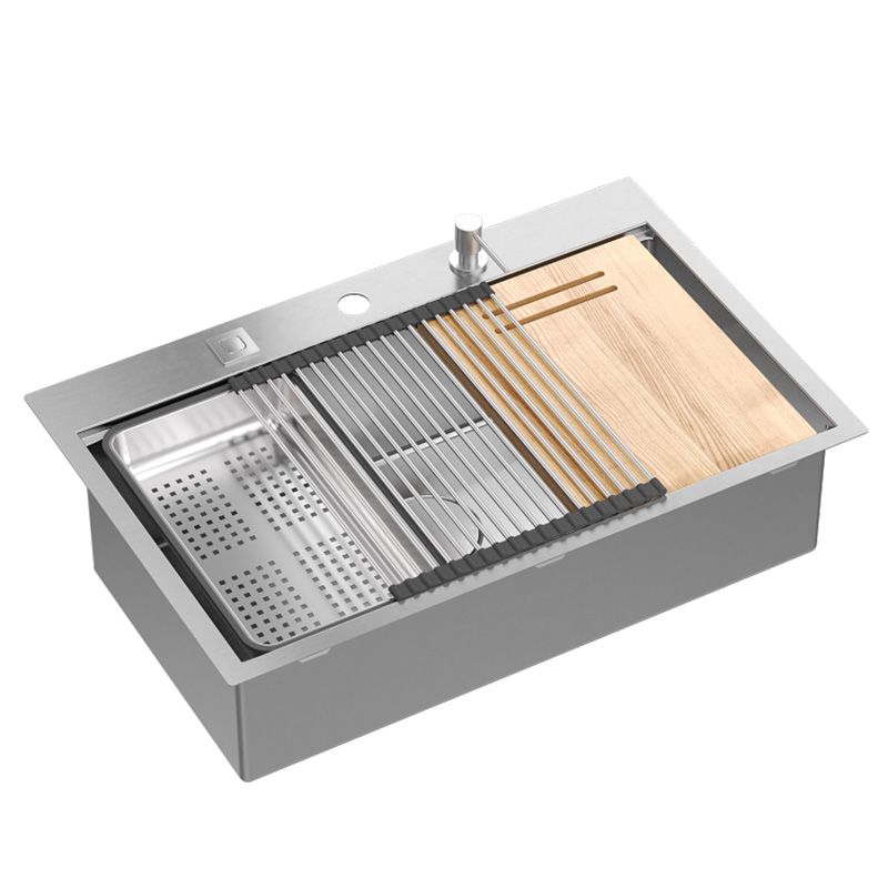33fb73a01550248693d90e10084a7ca9.jpg Diskho i rostfritt stål BURT 110 WORKSTATION Borstad nickel - Bild 1