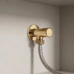 Vinkelventil 02 1/2" x 3/4" Gold - Bild 6