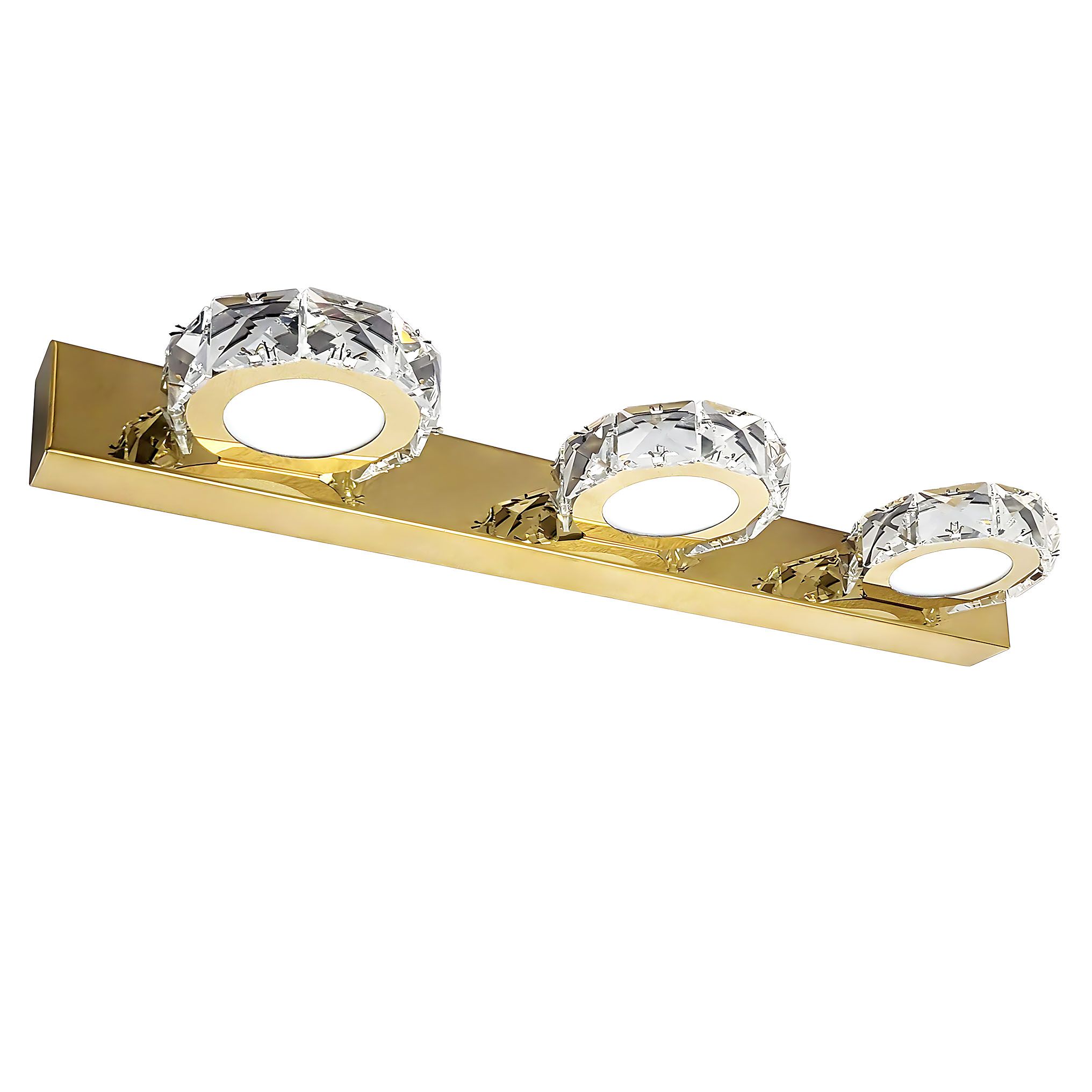 373a8439688de442a86950d0d8ba4f93.jpg BADRUMSVÄGGLAMPA LED APP1939-3W GOLD - Bild 1