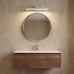Badrum vägg LED-lampa SWE040-1W 40cm Krom - Bild 3