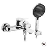 Badkarsblandare PREMIUM REA Vision Krom - Bild 9