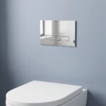 HD-spolningsknapp för inbyggnadsfixtur WC K011A-Q och Slim 024N Krom - Bild 7