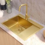 Diskho i rostfritt stål RUSSEL 116 Guld - Bild 3