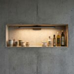 Badrum vägg LED-lampa APP1868-1W 80 cm Svart - Bild 4