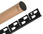 Fallprofil för duschkar 100 cm Svart - Bild 7
