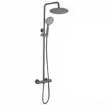 Duschset utan pip med termostat Lungo Titan - Bild 9