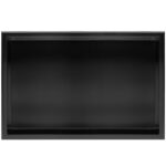 NISCHHYLLA FÖR BADRUM 30x60 svart matt - Bild 12