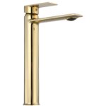 Hög Tvättställsblandare VENETA Guld - Bild 3