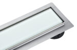 G-Drain Next Linjeavlopp 90 cm med glaspanel Milky