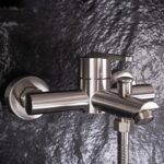 Badkarsblandare Ontario Borstad Nickel - Bild 7
